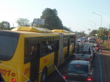 route bus iguazu